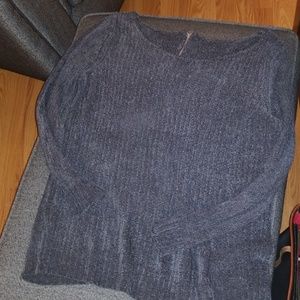 Gray Chenille sweater